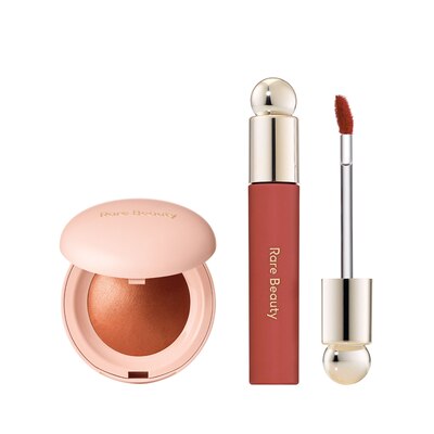 KIT ILUMINADOR E LIP OIL RARE BEAUTY